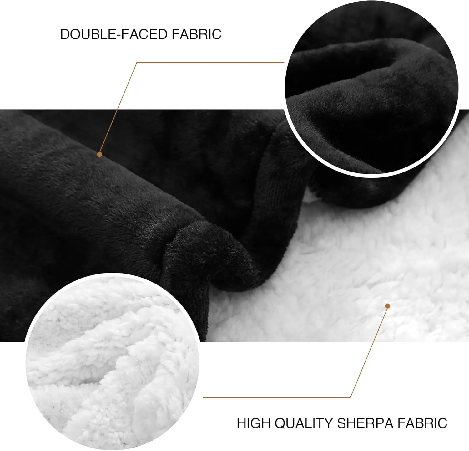 Aemilas Wearable Blanket Hoodie - Warm Sherpa Blanket Sweatshirt as Gifts for Adult Women Mom Men, One Size Fits All