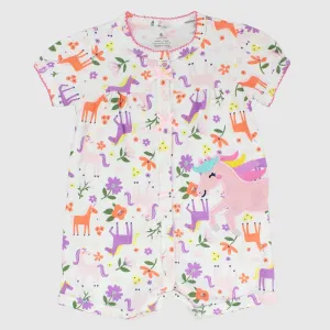 Baby Ponies Short-Sleeved Romper