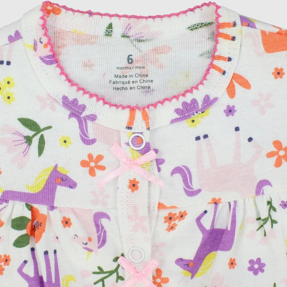 Baby Ponies Short-Sleeved Romper