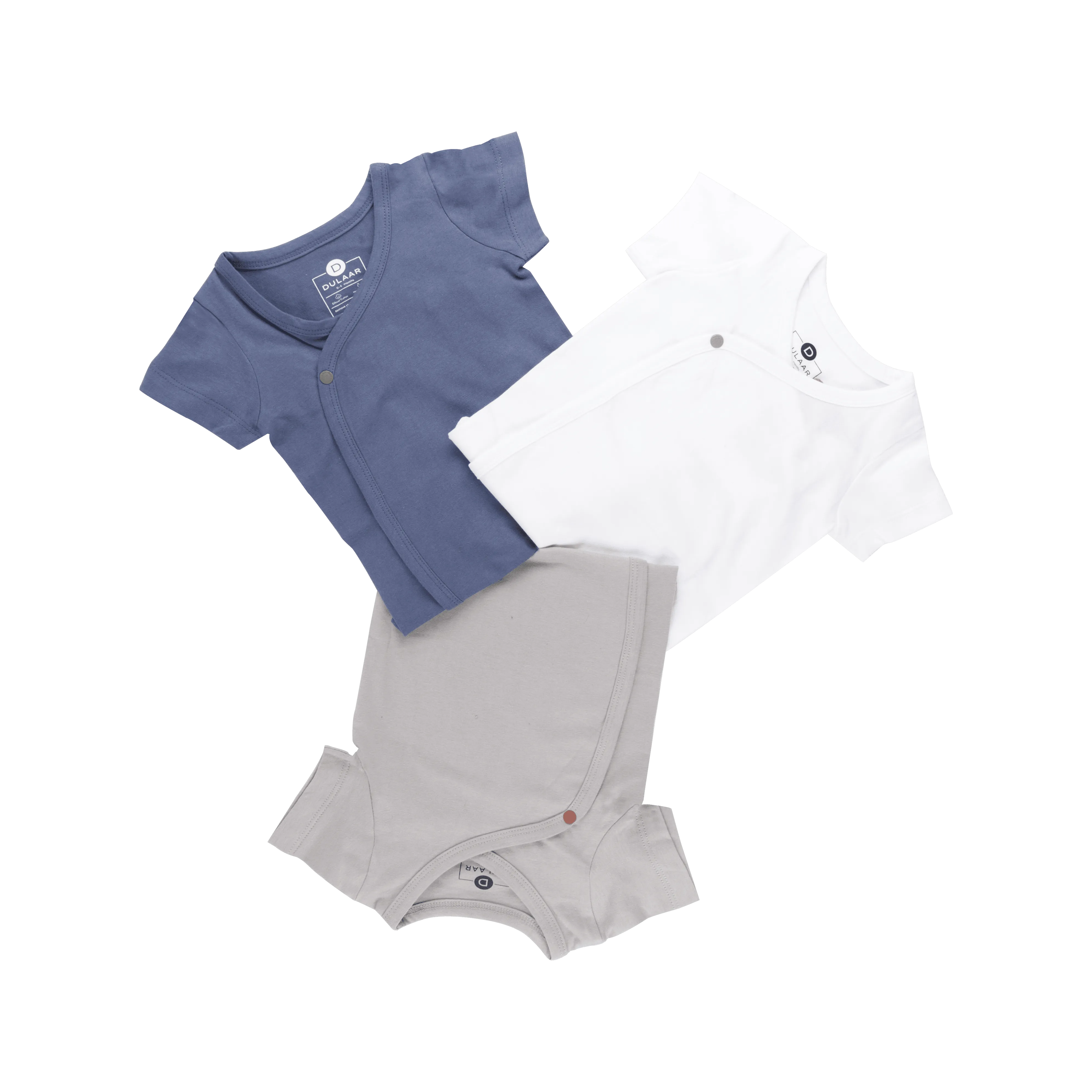 Basics | Cotton Onesie (Set of 3)