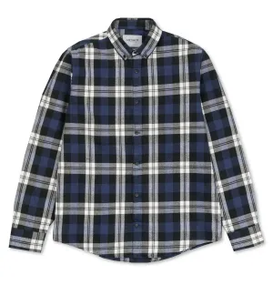 Carhartt WIP L/S Lessing Shirt – Blue Check