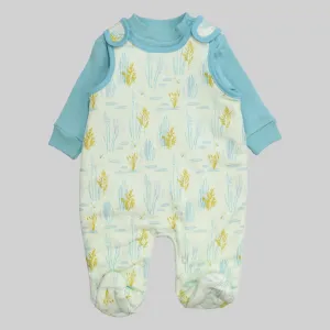 Cute Long-Sleeved Baby Footie