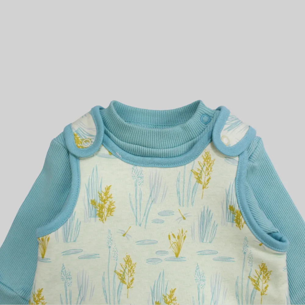 Cute Long-Sleeved Baby Footie