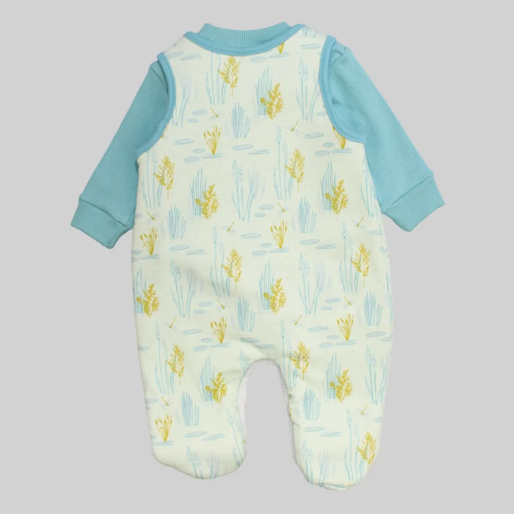 Cute Long-Sleeved Baby Footie