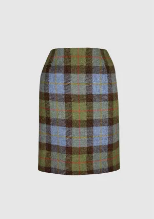 Effie Skirt - Green/Blue