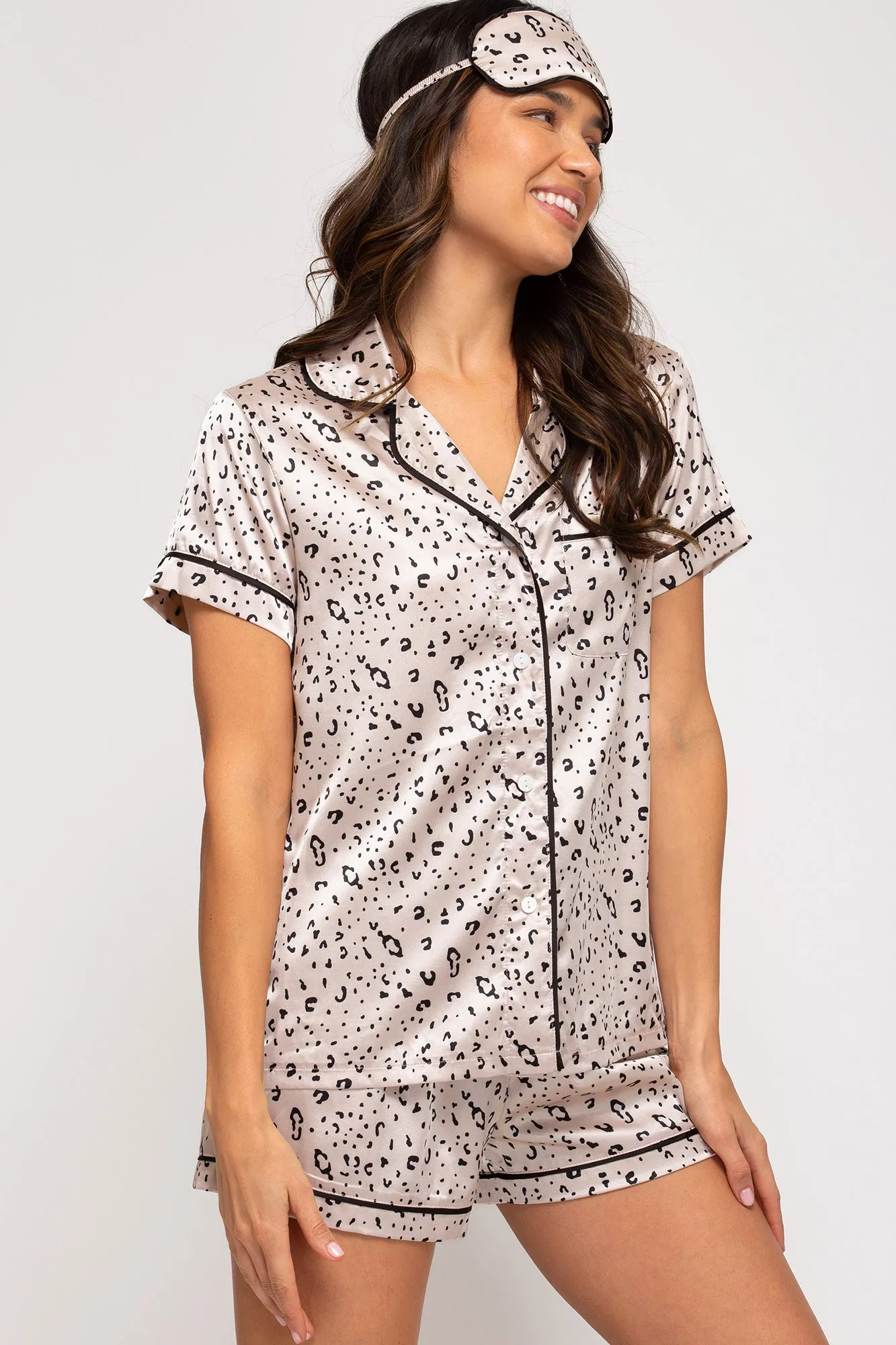 Gigi Satin Pajama Set