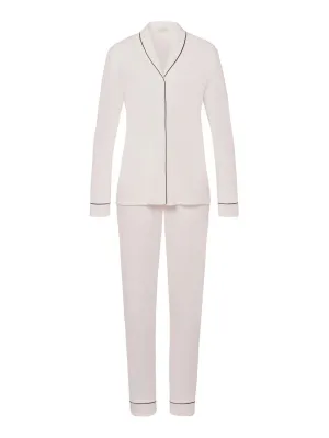Hanro Natural Comfort pajamas, pink