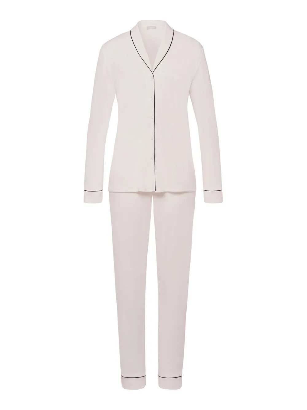 Hanro Natural Comfort pajamas, pink