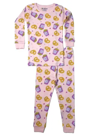 🎁Kids Pajamas - Movies on Pink