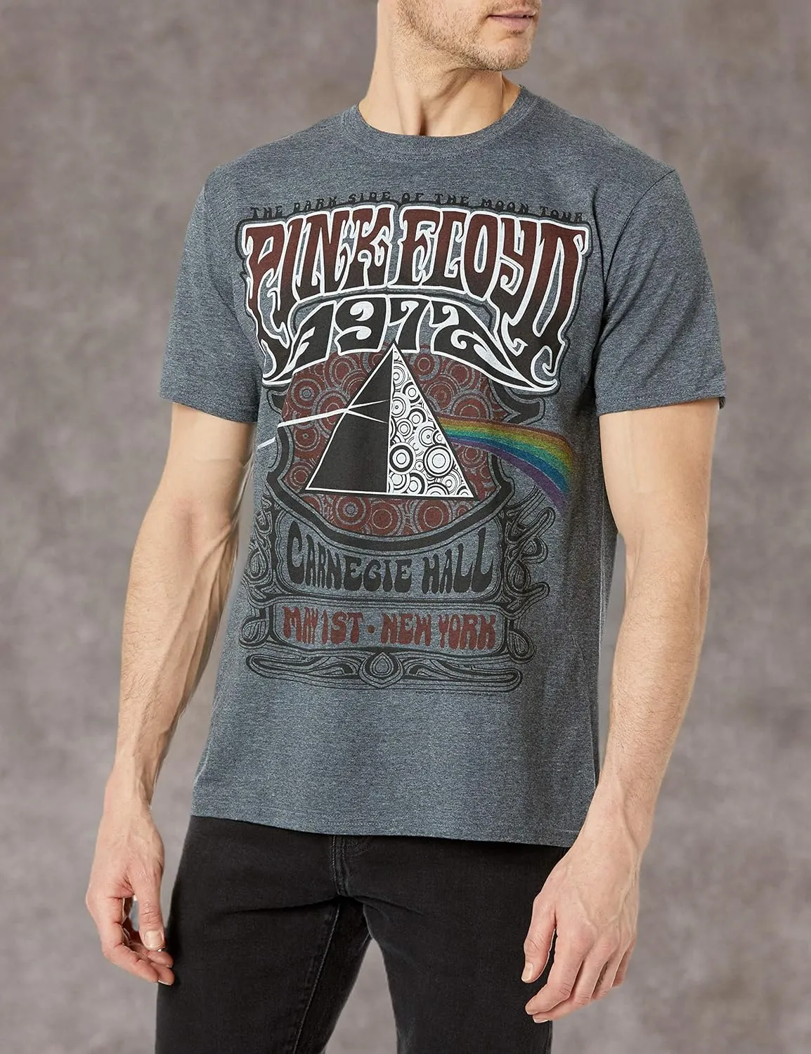 Liquid Blue Men's Pink Floyd Carnegie Hall T-Shirt