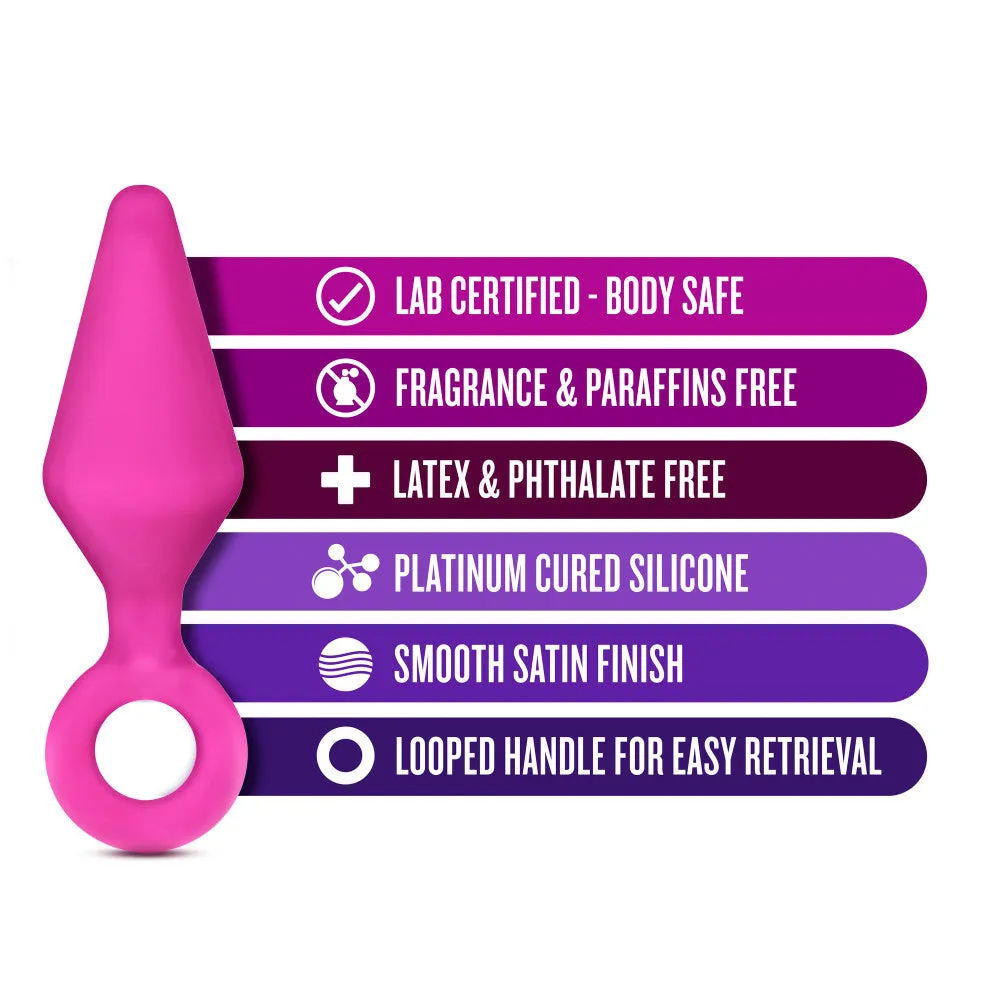 Luxe By Blush® | Candy Rimmer Kit Fuchsia Anal Plug With Handle