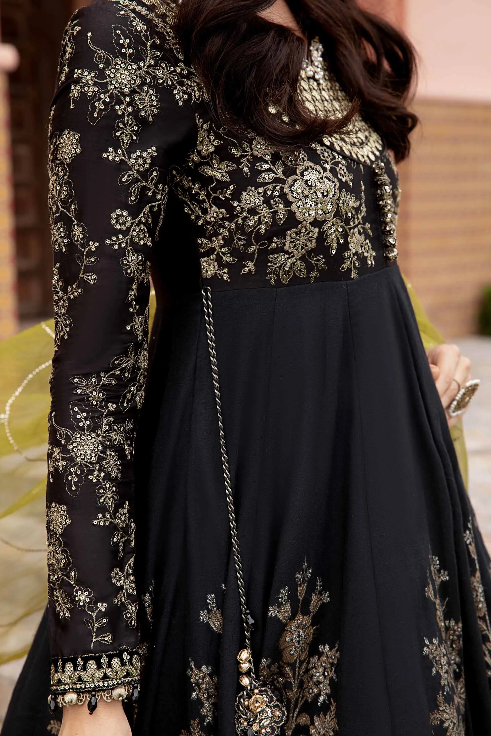 MARIA.B Sateen Fall Collection 2023 – Black CST-703