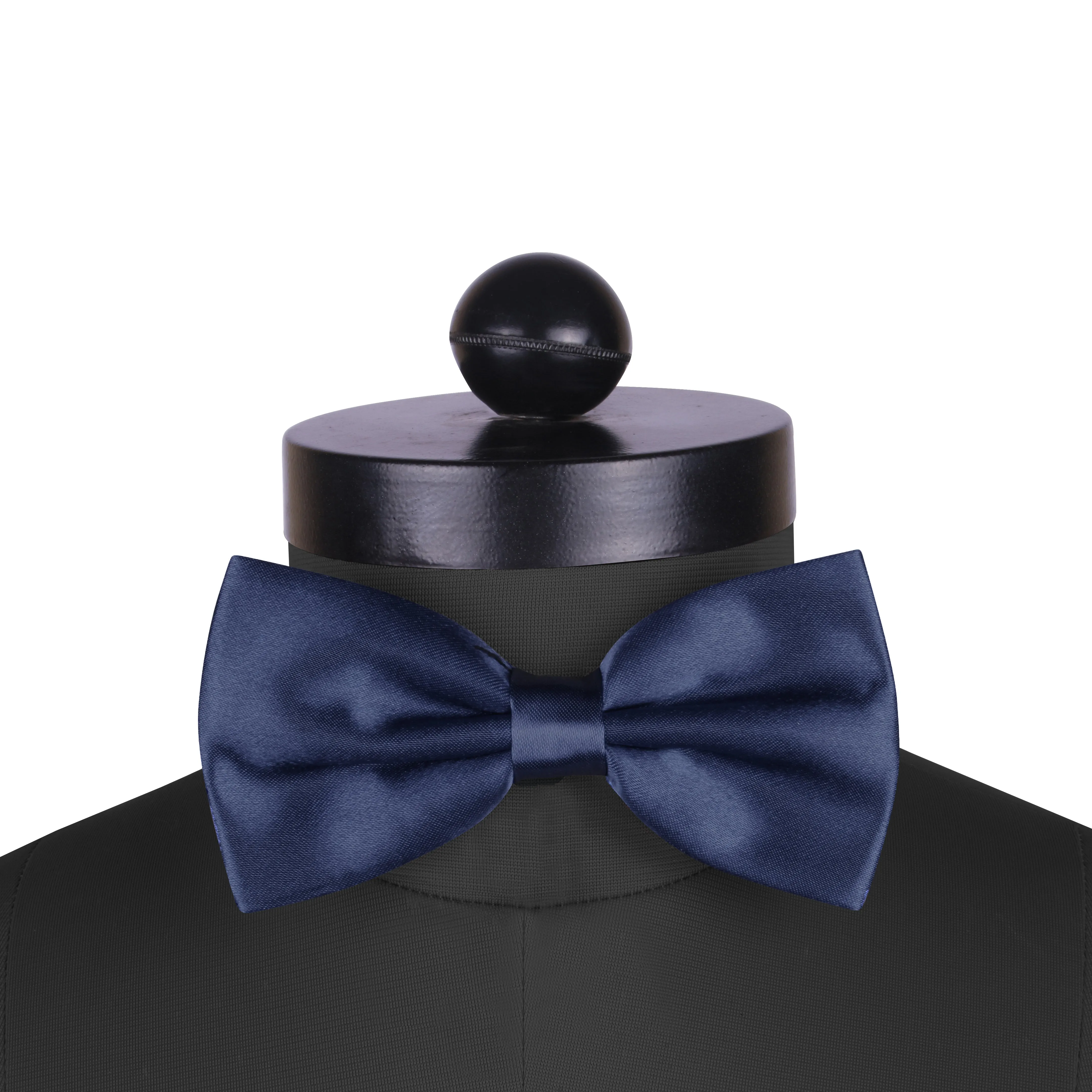 Peluche Cerulean Navy Blue Cummerbund & Bow Tie Set