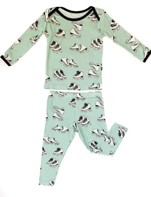 Peregrine Kidswear Roller Skates 2pc Pajama Set