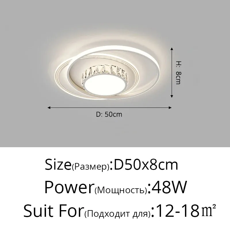 QIYI Porta Ceiling Chandelier Lamps