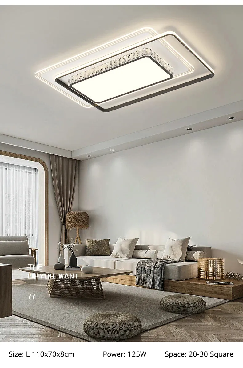 QIYI Porta Ceiling Chandelier Lamps