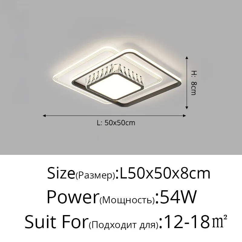 QIYI Porta Ceiling Chandelier Lamps