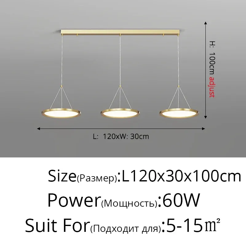 QIYI Qura Ultrathin Multi-Shaped Modern LED Ceiling / Pendant Lights
