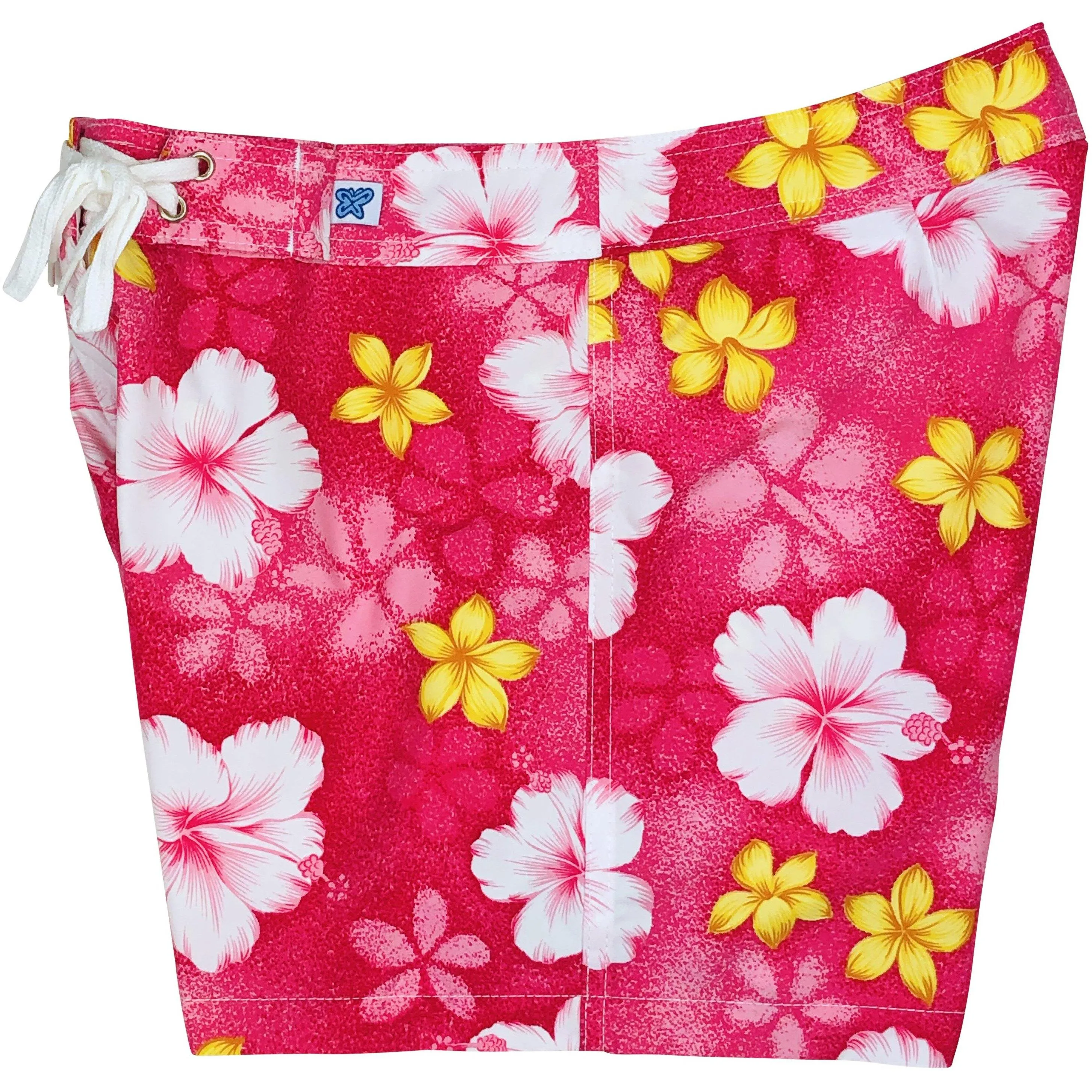 "Spin Cycle" Board Shorts - Regular Rise / 5" Inseam (Pink)