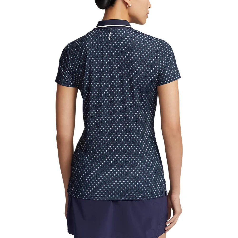 RLX Ralph Lauren Women's Printed Airflow Polo Golf Shirt - Sport Diamond