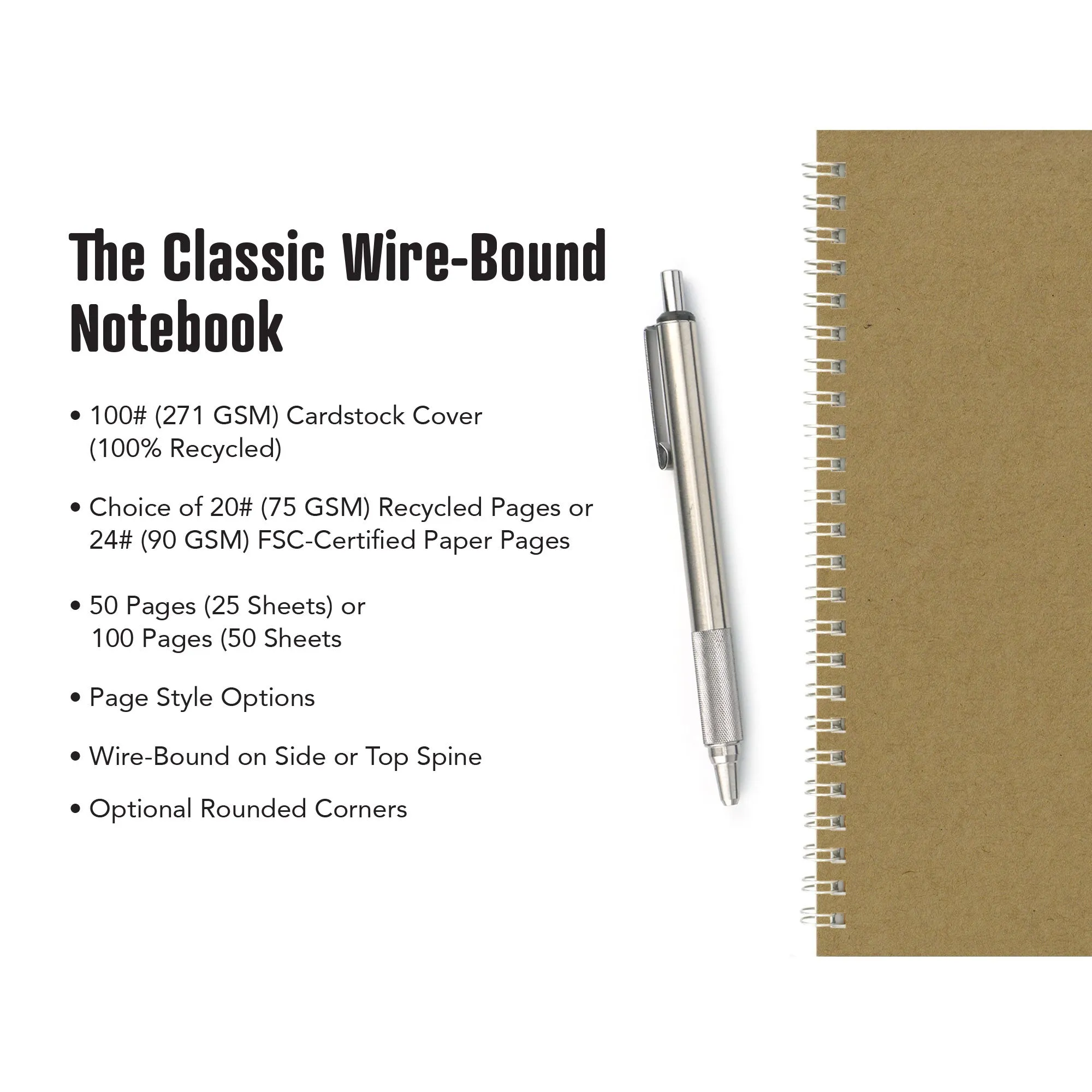 The Classic Wire-Bound Notebook