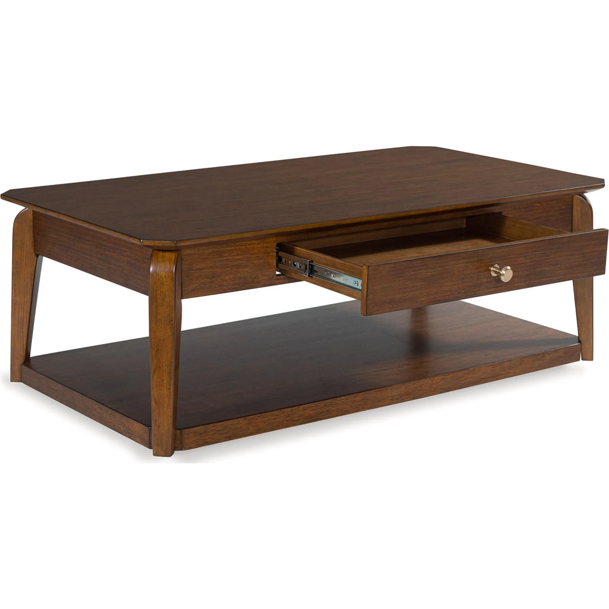 Trenmour Coffee Table - Medium Brown