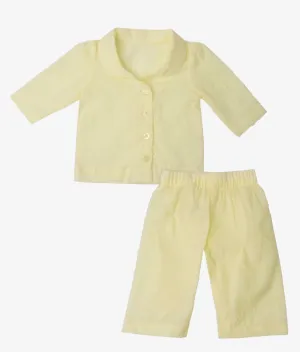 Yellow Baby Full Sleeved 2pc Pyjama Set