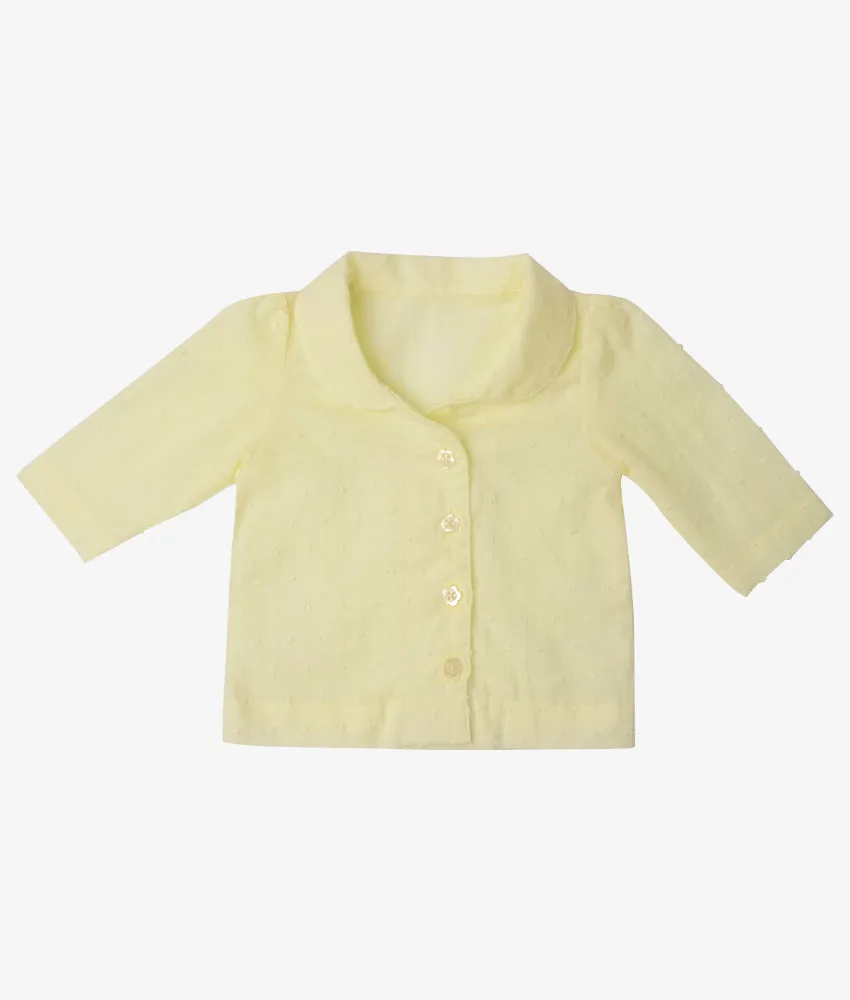 Yellow Baby Full Sleeved 2pc Pyjama Set