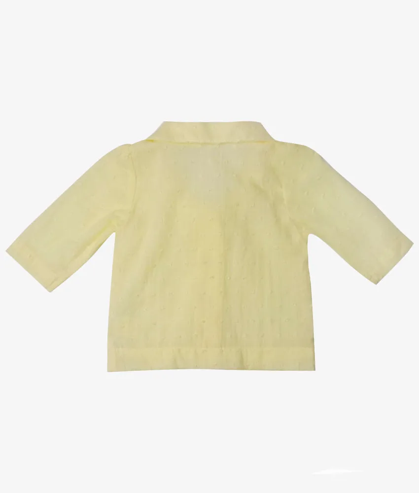 Yellow Baby Full Sleeved 2pc Pyjama Set
